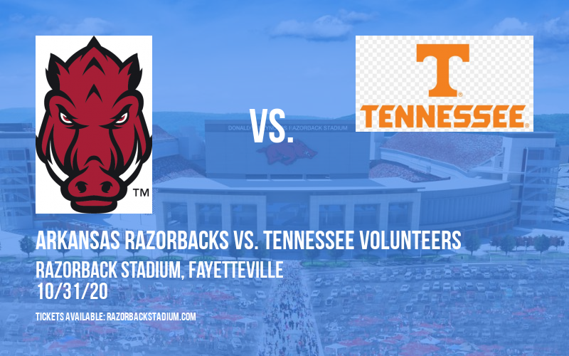 Arkansas Razorbacks vs. Tennessee Volunteers at Razorback Stadium tickets Arkansas Razorbacks vs. Tennessee Volunteers at Razorback Stadium