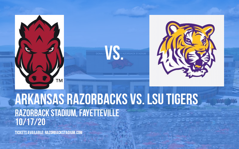 Arkansas Razorbacks vs. LSU Tigers at Razorback Stadium