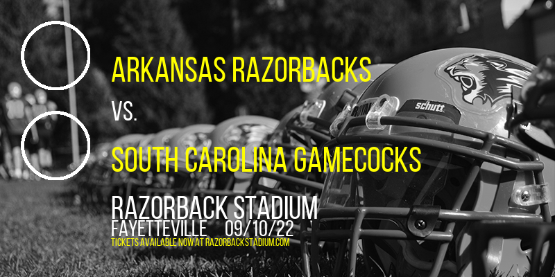 Arkansas Razorbacks vs. South Carolina Gamecocks at Razorback Stadium