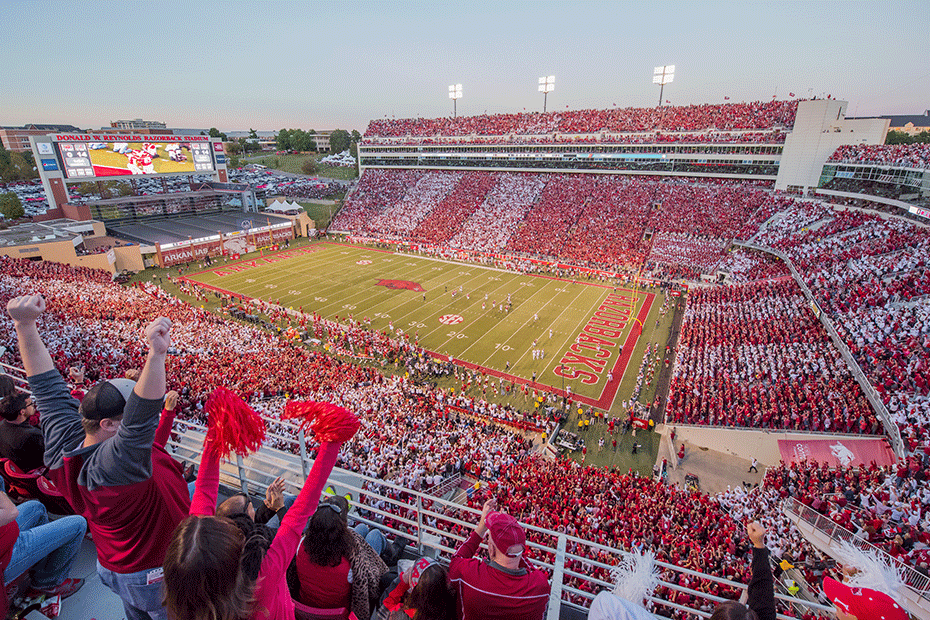 Razorback Stadium Information Razorback Stadium Fayetteville Arkansas
