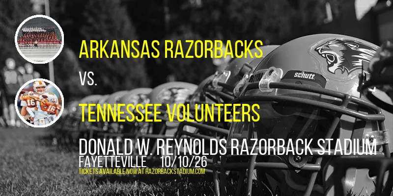 Arkansas Razorbacks at Donald W. Reynolds Razorback Stadium